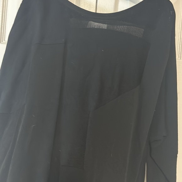 Joseph Ribkoff black knit top - Picture 3 of 5